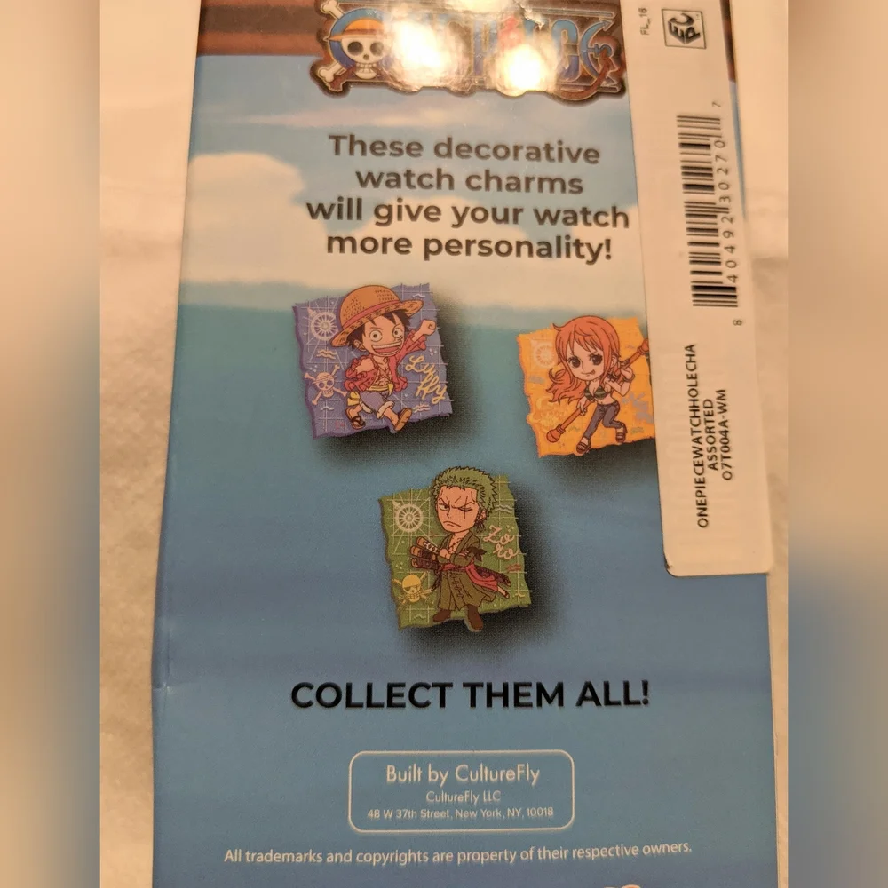 Toei Animation One Piece Characters Apple/Android Watch Charms Set